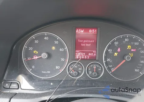 2008 Volkswagen Jetta Se/Sel из США, поврежденный, VIN 3VWRM71K98M063799